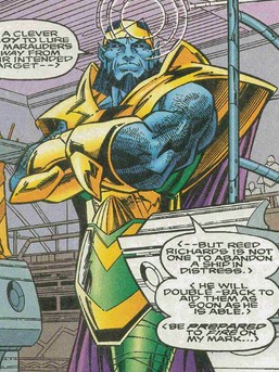 Dagim (Earth-928) from Fantastic Four 2099 Vol 1 8 001
