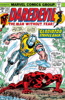 Daredevil #113 "When Strikes the Gladiator!" Release date: June 4, 1974 Cover date: September, 1974