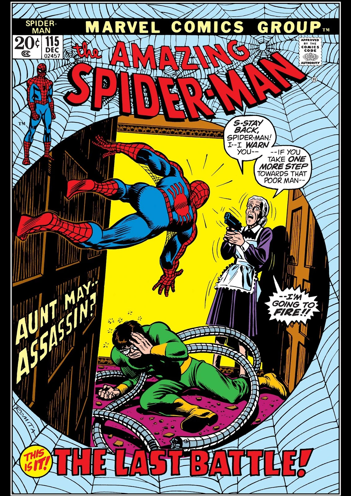 Amazing Spider Man Vol 1 115 Marvel Database Fandom