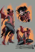 Daredevil Suit Design by Marco Checchetto
