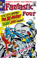 Fantastic Four #28 "We Have to Fight the X-Men!" Release date: April 9, 1964 Cover date: July, 1964