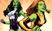 With Lyra From She-Hulks #1