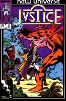 Justice (Vol. 2) #5 "Dad" Release date: December 9, 1986 Cover date: March, 1987
