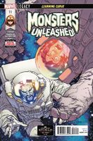 Monsters Unleashed (Vol. 3) #11 "Learning Curve, Part Three: Space Oddities" Release date: February 21, 2018 Cover date: April, 2018