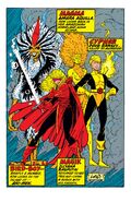 Gallery of Former New Mutants From New Mutants Annual #5