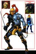 Raza Longknife (Earth-616) from Official Handbook of the Marvel Universe A-Z Update Vol 1 4 0001