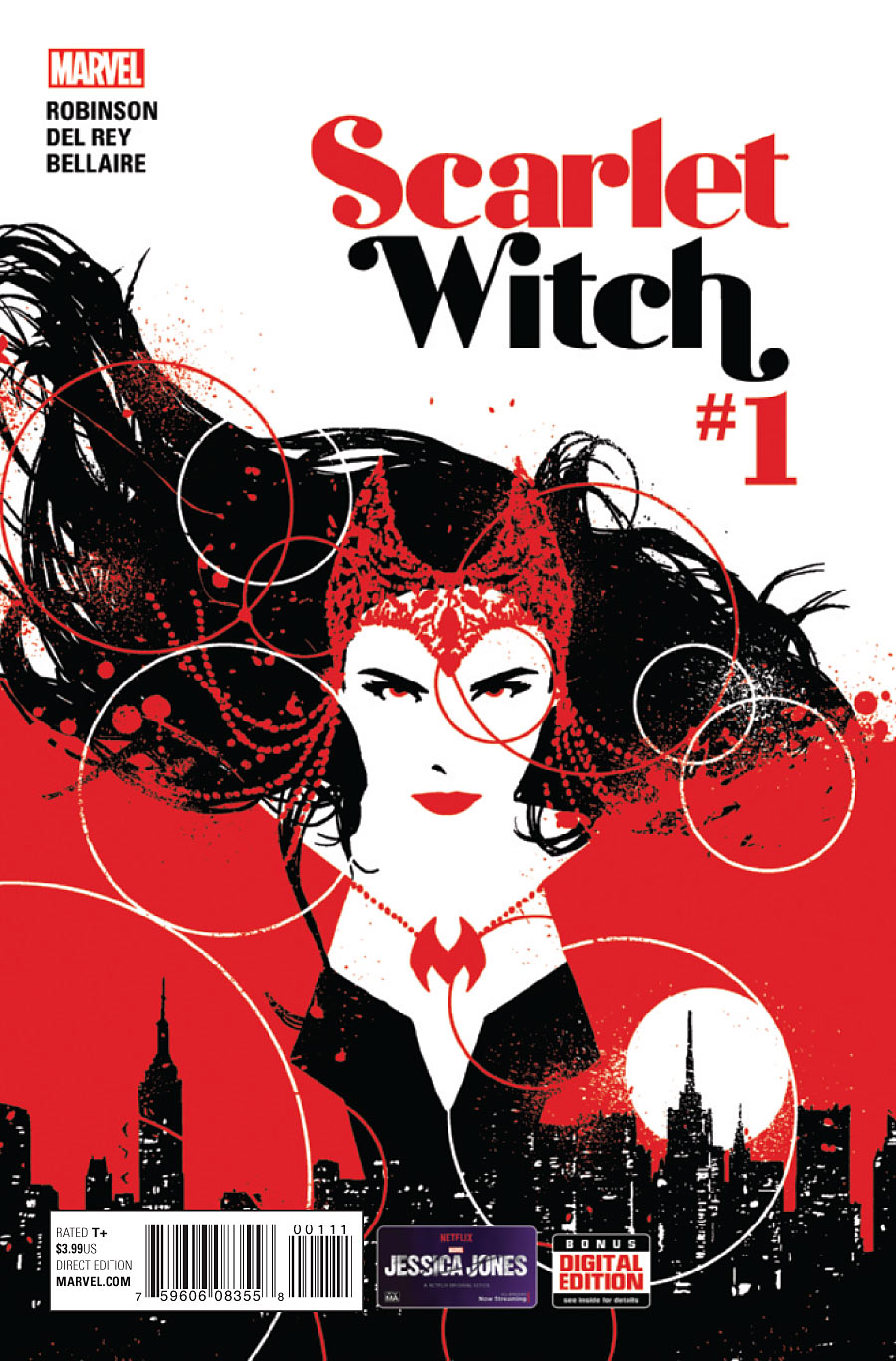 Scarlet Witch #1 (Raney Marvel 92 Variant) (2015)