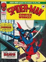 Spider-Man Comics Weekly #139 Cover date: October, 1975