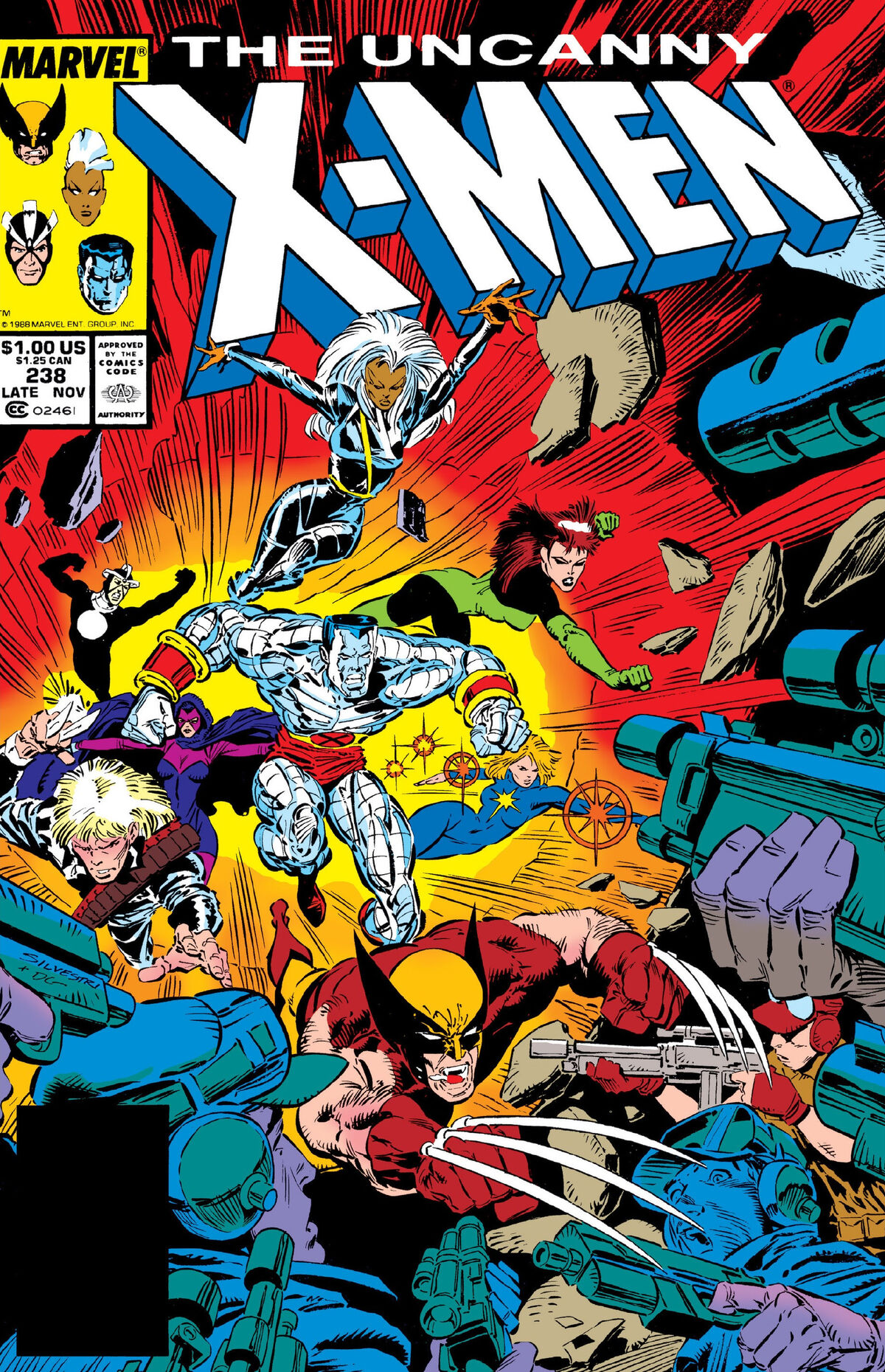 Uncanny XMen Vol 1 238 Marvel Database Fandom