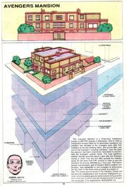 Avengers Mansion from Official Handbook of the Marvel Universe Vol 2 1 001