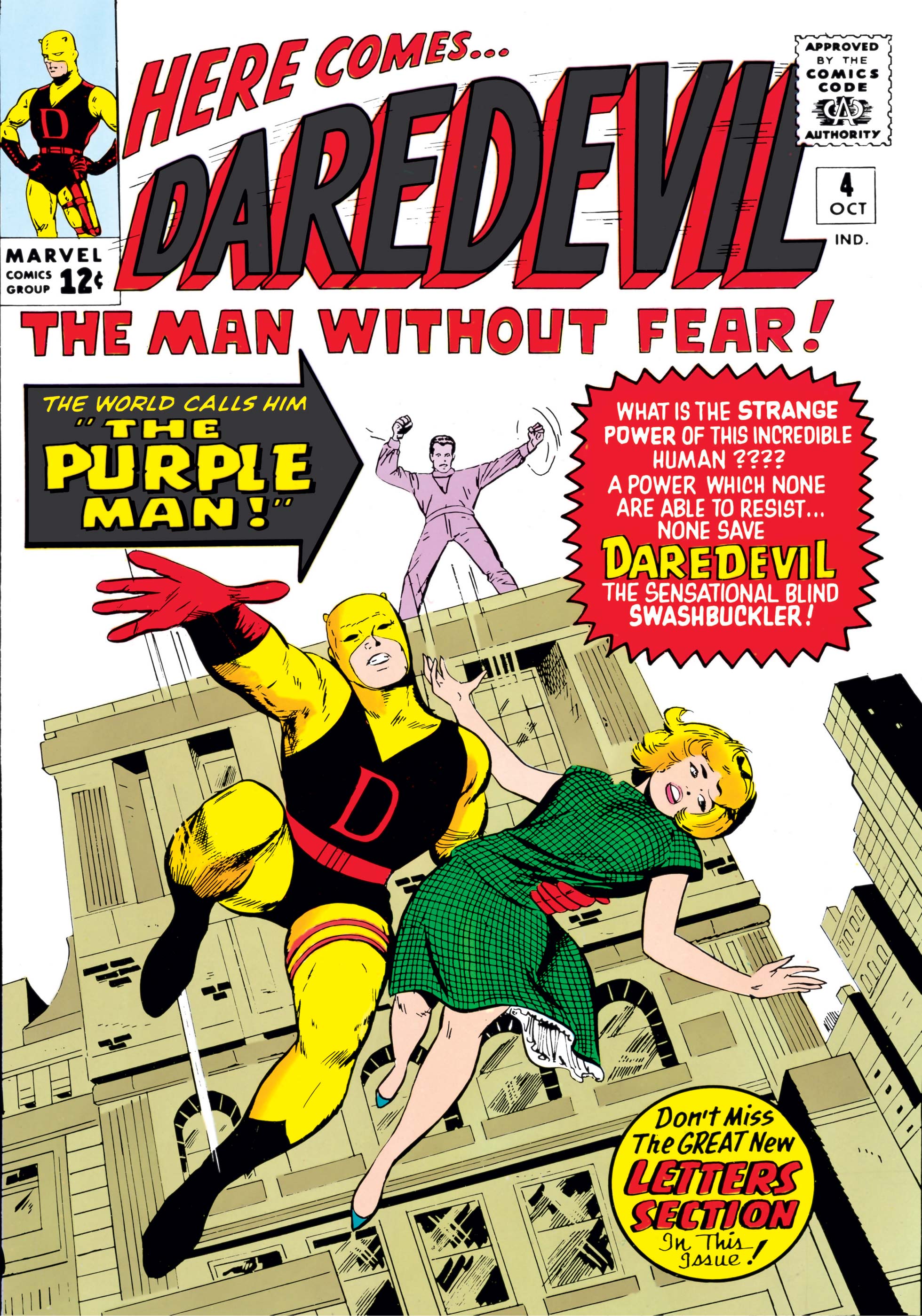 Daredevil Vol 1 #4 | Марвелпедия | Fandom