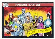 Fall of the Mutants (Earth-616) from Marvel Universe Cards Series I 0001