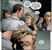 Harold Osborn (Earth-616), Norman Harold Osborn (Earth-616), Elizabeth Allan (Earth-616), Mark Raxton (Earth-616), and Carnage (Symbiote) (Earth-616) from Amazing Spider-Man Vol 1 800