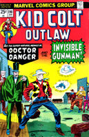 Kid Colt Outlaw #190 "Doctor Danger and the Invisible Gunman" Release date: October 3, 1974 Cover date: January, 1975