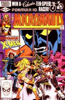 Micronauts #37 "There's a Reason They Call It...The Danger Room!" Release date: October 6, 1981 Cover date: January, 1982