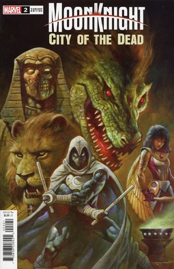 Moon Knight City of the Dead Vol 1 2 Horley Variant