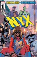 NYX (Vol. 2) #1 Release date: July 24, 2024 Cover date: September, 2024