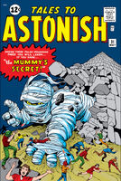 Tales to Astonish #31 "When The Mummy Walks" Release date: February 1, 1962 Cover date: May, 1962