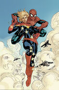 Captain Marvel in Avenging Spider-Man #9