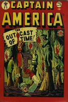 Captain America Comics #73 "The Outcast of Time" Release date: March 27, 1949 Cover date: July, 1949