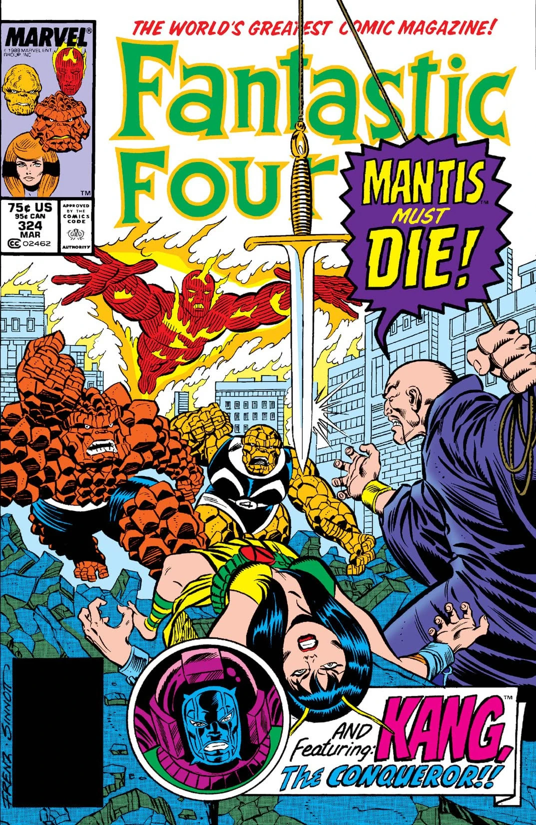 Fantastic Four Vol 1 324 Marvel Database Fandom