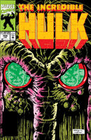 Incredible Hulk #389 "Of Man and Man-Thing" Release date: November 19, 1991 Cover date: January, 1992