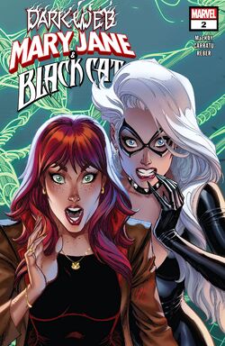 CFC — Black Cat and Mary Jane Watson-Parker by Carlos