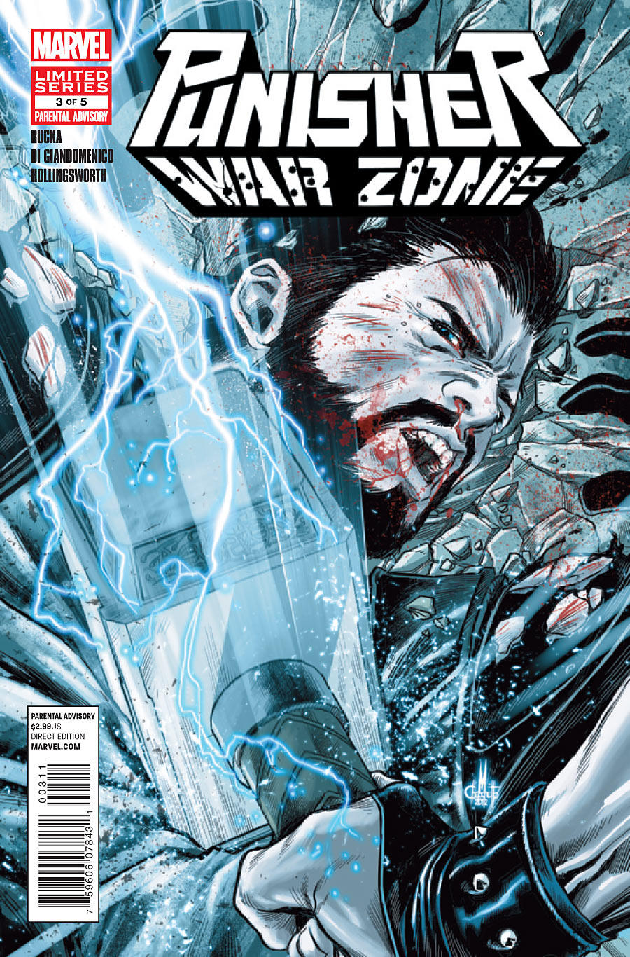 Punisher: War Zone (2008) #1, Comic Issues