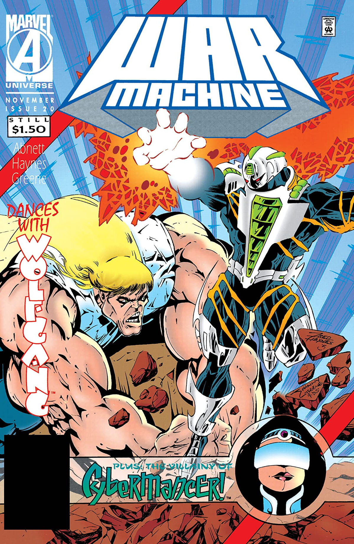 War Machine Vol 1 22, Marvel Database