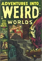 Unavailable Adventures into Weird Worlds #5 "Don't Bury Me Deep!" Release date: January 15, 1952 Cover date: April, 1952