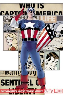Nunca imaginé que el Capitán América de Marvel fuese un personaje