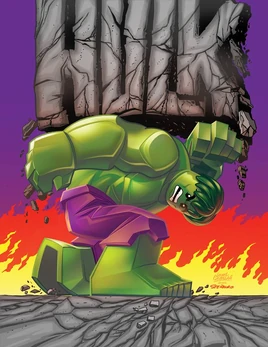 Indestructible Hulk Vol 1 14 LEGO Variant Textless