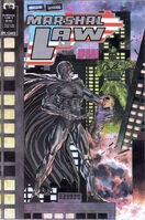 Marshal Law #3 "Chapter Three: Super Hero Messiah" Release date: February 16, 1988 Cover date: April, 1988