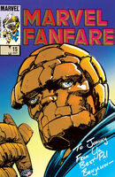 Marvel Fanfare #15 "that night..." Release date: April 10, 1984 Cover date: July, 1984