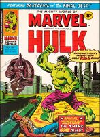 Mighty World of Marvel #152 Cover date: August, 1975