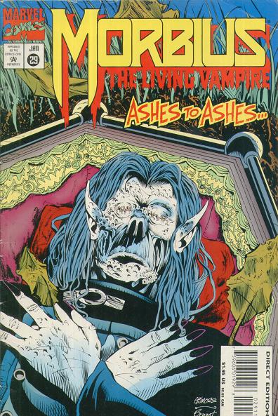 Morbius The Living Vampire Vol 1 29 Marvel Database Fandom