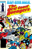 West Coast Avengers Annual #2 "Death and Texas!" Release date: June 2, 1987 Cover date: September, 1987