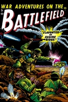 Battlefield Vol 1 1.jpg (840 KB) Battlefield #1 "5 Hours 'Til Dawn!" Release date: December 19, 1951 Cover date: April, 1952