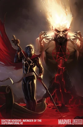 Doctor Voodoo Avenger of the Supernatural Vol 1 2 Textless