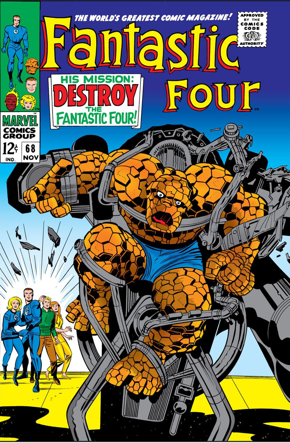 Fantastic Four Vol 1 68 | Marvel Database | Fandom