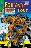 Fantastic Four #68 "His Mission: Destroy the Fantastic Four!" Release date: August 8, 1967 Cover date: November, 1967