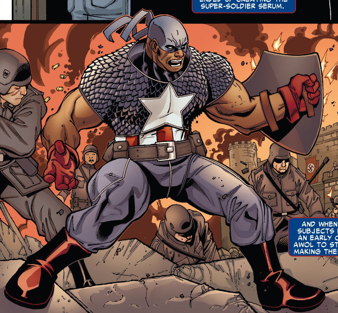 Black cheap captain america