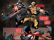 Kaine Parker and James Howlett (Earth-616) from Scarlet Spider Vol 2 17 0001