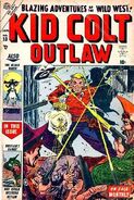 Kid Colt Outlaw #33 "Kid Colt Outlaw" (January, 1954)