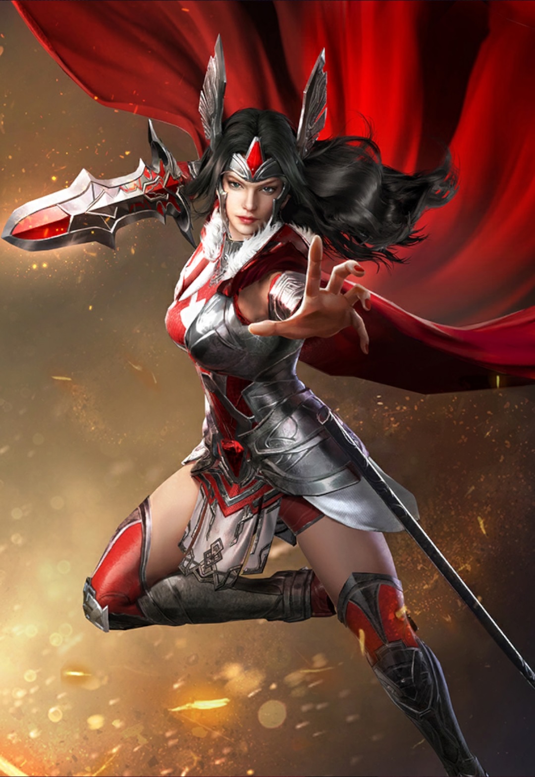 Lady Sif (uniform) MFF x God of War Ragnarök 💙 - MARVEL Future Fight