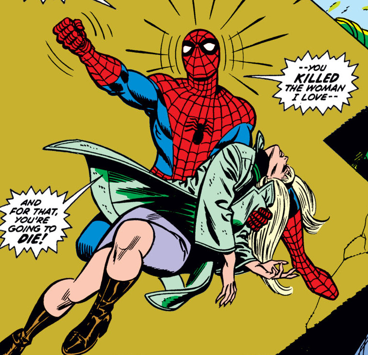 peter parker and gwen stacy comic