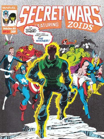 ゾイド関連【海外コミック（SECRET WARS）1985年11月9日19号】 Amazon.com: Secret Wars II (1985) #1 (of 9) eBook : Shooter