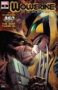 Wolverine Vol 7 8.jpg (444 kB) #8 Prólogo: Historias de guerra Lanzado: 30 de diciembre, 2020 Publicado: Febrero, 2021
