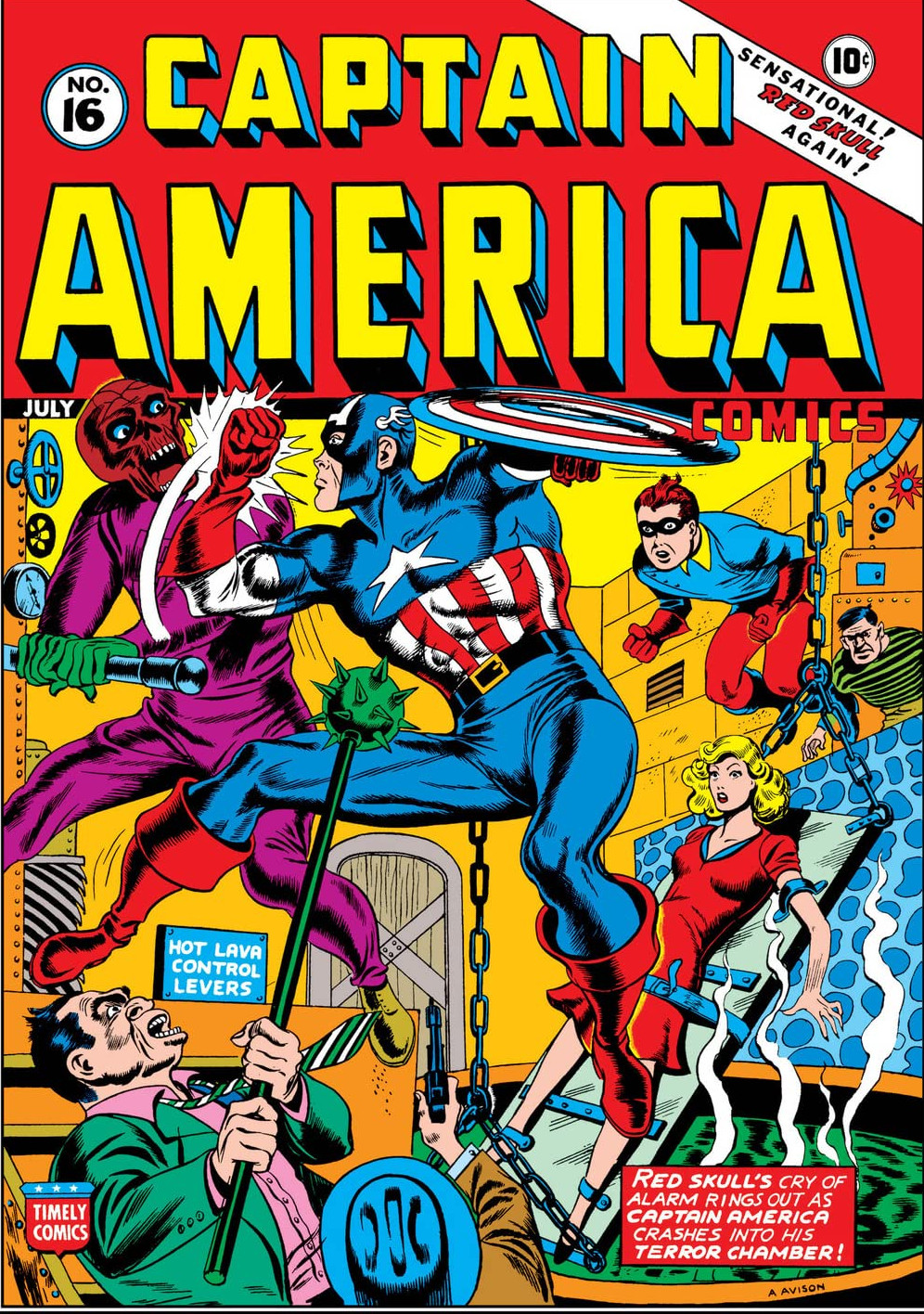 Captain America Comics Vol 1 16 Marvel Database Fandom