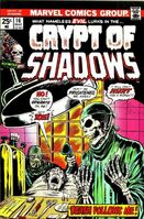 Crypt of Shadows #16 Release date: December 10, 1974 Cover date: March, 1975